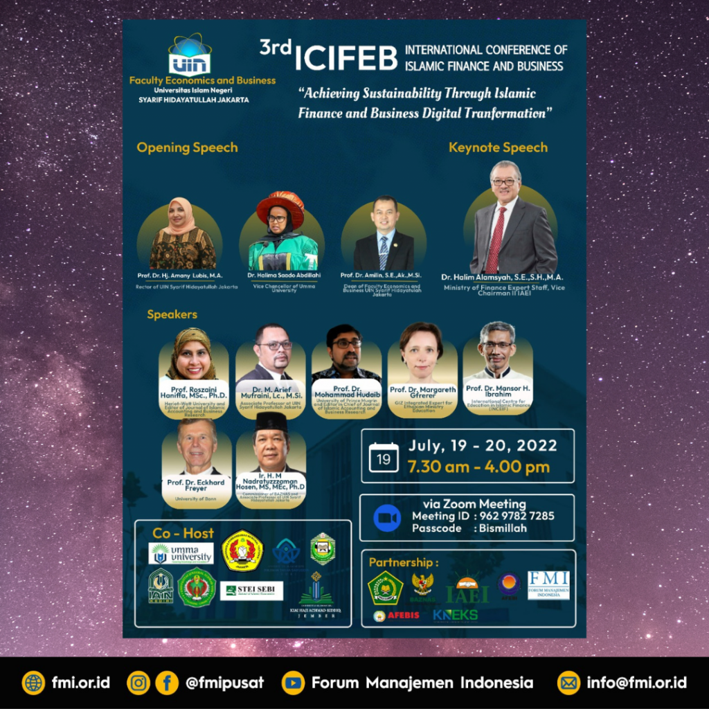 [FMI Jakarta] UIN Jakarta International Conference of Islamic Finance